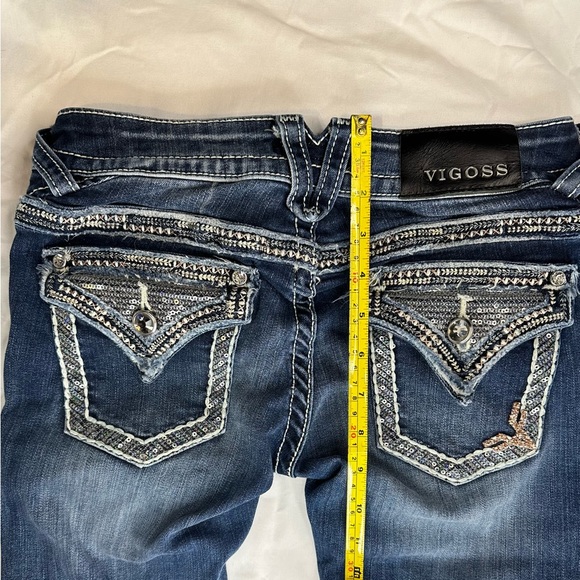 VIGOSS Skinny Bling Jeans Pants - Picture 11 of 16